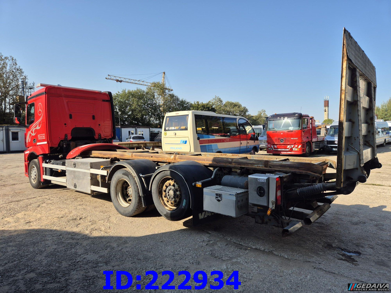 משאית עם שלדת תא MERCEDES-BENZ Actros 2545  6x2 Euro5: תמונה 6 משאית עם שלדת תא MERCEDES-BENZ Actros 2545  6x2 Euro5: תמונה 6