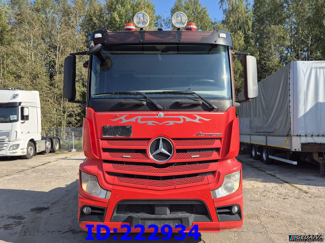 MERCEDES-BENZ Actros 2545 6x2 Euro5 - משאית עם שלדת תא: תמונה 2 MERCEDES-BENZ Actros 2545 6x2 Euro5 - משאית עם שלדת תא: תמונה 2