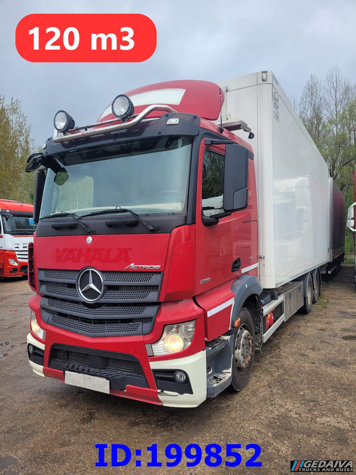 MERCEDES-BENZ Actros 2551 6x2 Euro5 + tilt trailer - משאית תיבה: תמונה 5 MERCEDES-BENZ Actros 2551 6x2 Euro5 + tilt trailer - משאית תיבה: תמונה 5