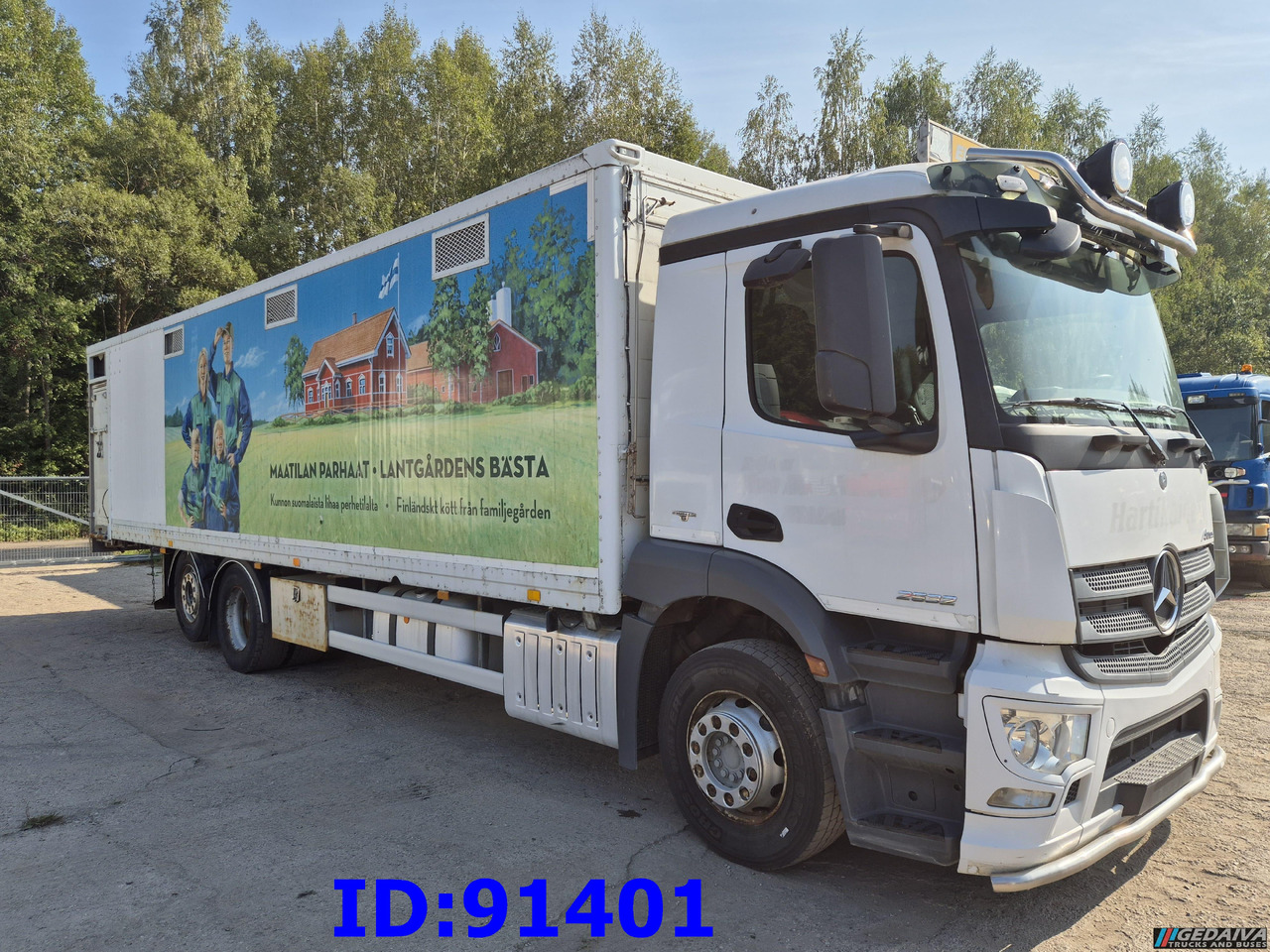 MERCEDES-BENZ Antos 2532 - 6x2 - Euro 6 - Animal transport - משאית להובלת בעלי חיים: תמונה 4 MERCEDES-BENZ Antos 2532 - 6x2 - Euro 6 - Animal transport - משאית להובלת בעלי חיים: תמונה 4