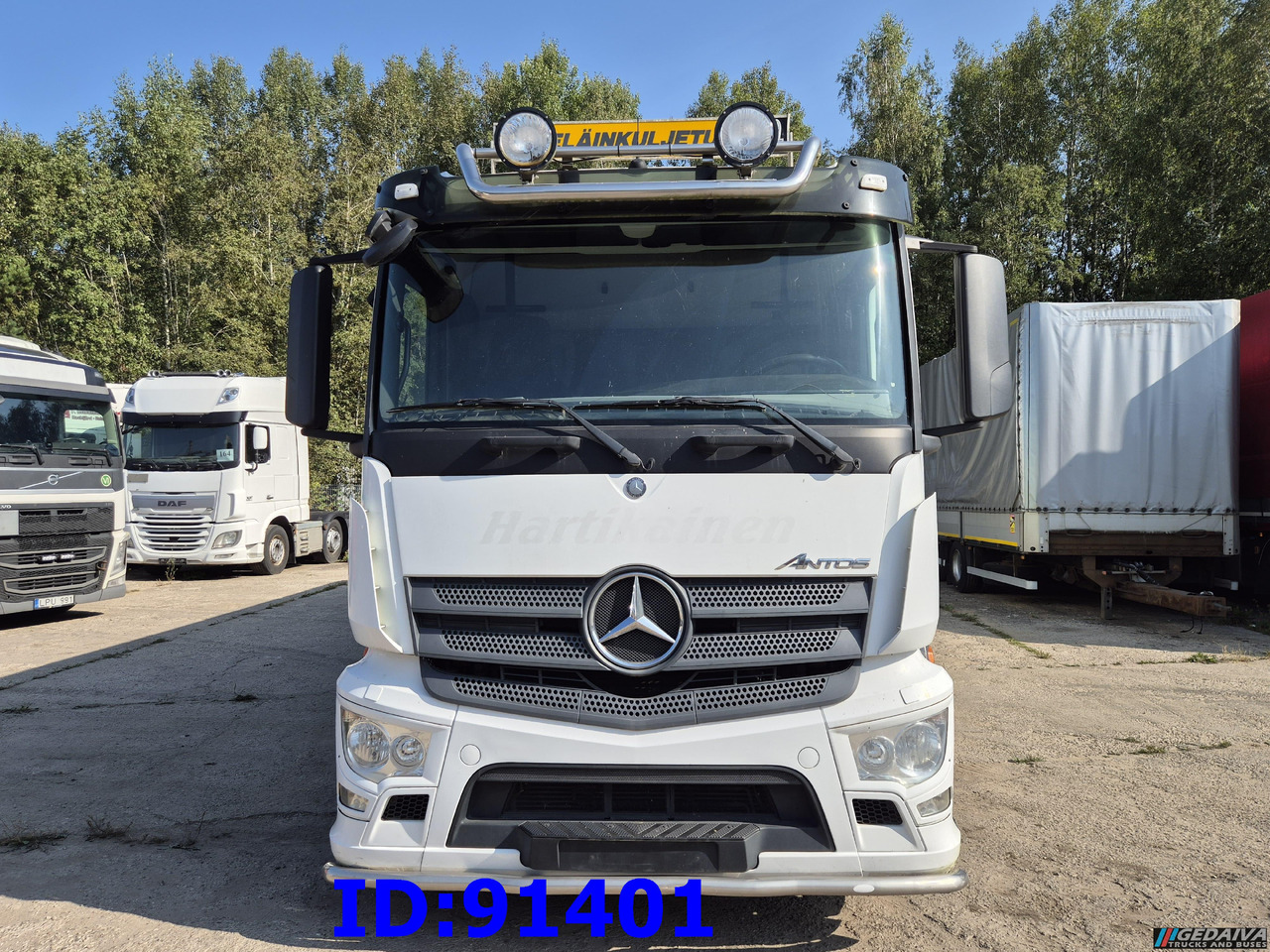 MERCEDES-BENZ Antos 2532 - 6x2 - Euro 6 - Animal transport - משאית להובלת בעלי חיים: תמונה 2 MERCEDES-BENZ Antos 2532 - 6x2 - Euro 6 - Animal transport - משאית להובלת בעלי חיים: תמונה 2