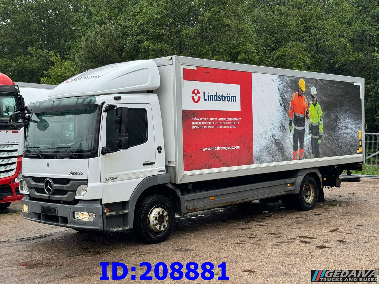 MERCEDES-BENZ Atego 1224 - משאית תיבה: תמונה 1 MERCEDES-BENZ Atego 1224 - משאית תיבה: תמונה 1