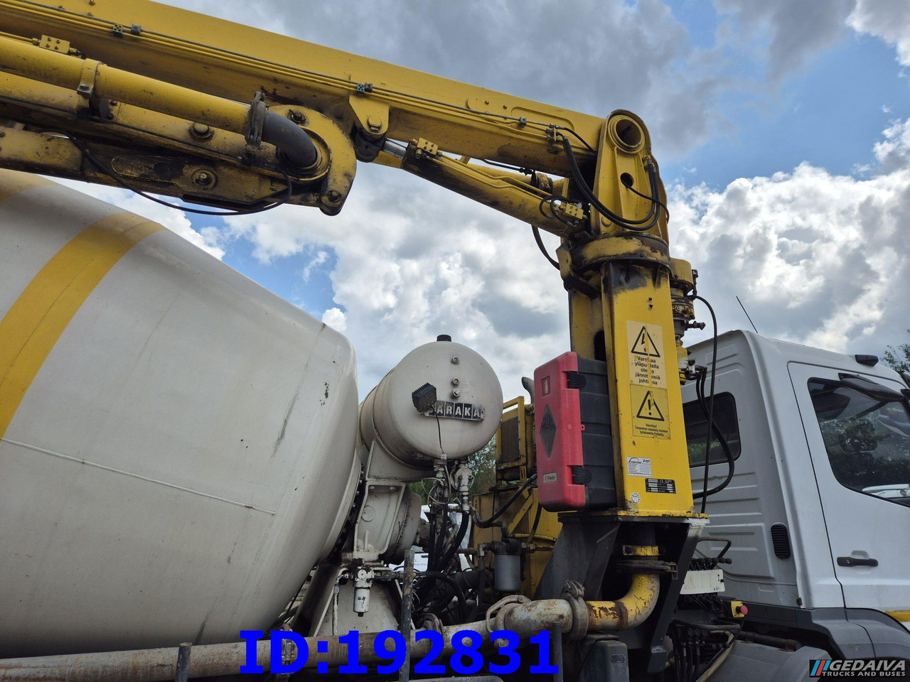 MERCEDES-BENZ Atego 2628 6x4 Schwing 17m 9m3 - משאית משאבת בטון: תמונה 5 MERCEDES-BENZ Atego 2628 6x4 Schwing 17m 9m3 - משאית משאבת בטון: תמונה 5