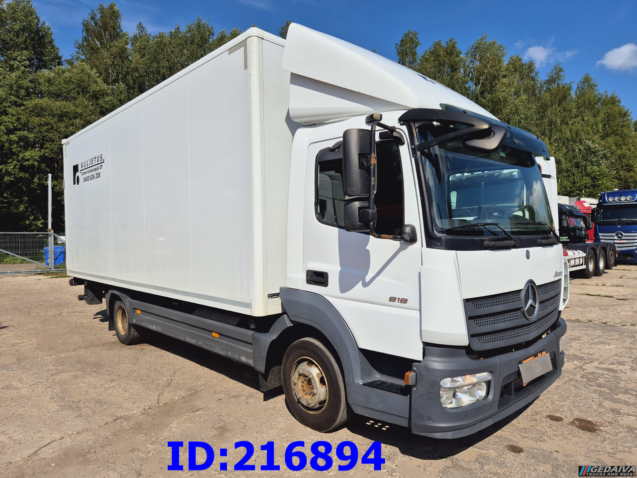 MERCEDES-BENZ Atego 818 Euro6 - משאית איזותרמית: תמונה 4 MERCEDES-BENZ Atego 818 Euro6 - משאית איזותרמית: תמונה 4