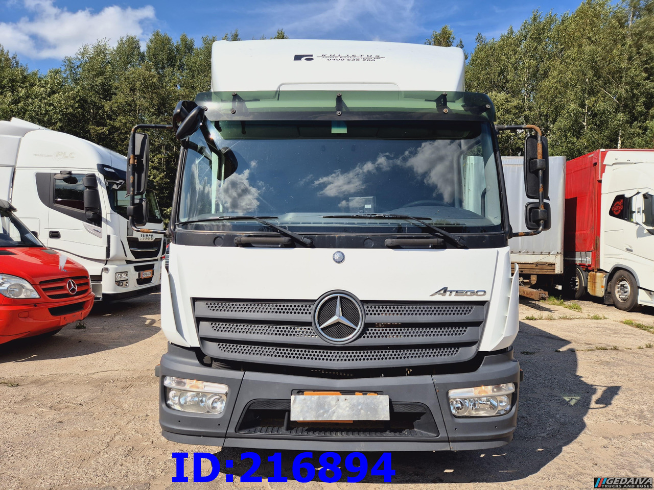 MERCEDES-BENZ Atego 818 Euro6 - משאית איזותרמית: תמונה 2 MERCEDES-BENZ Atego 818 Euro6 - משאית איזותרמית: תמונה 2