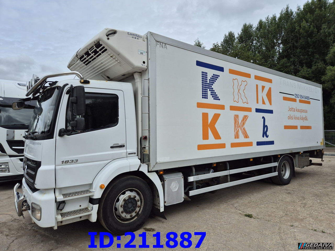 MERCEDES-BENZ Axor 1833 - Manual - משאית קירור: תמונה 1 MERCEDES-BENZ Axor 1833 - Manual - משאית קירור: תמונה 1