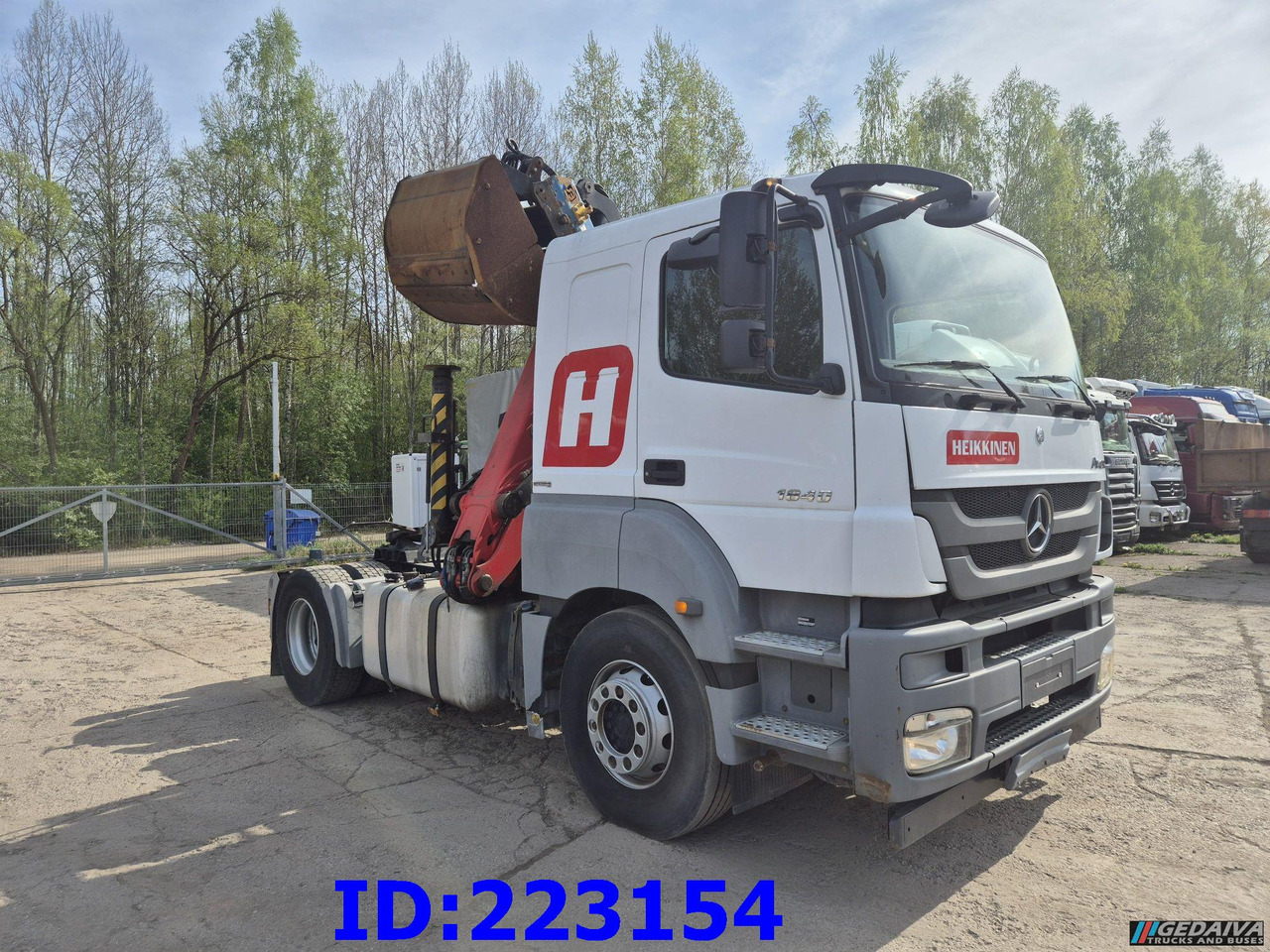MERCEDES-BENZ Axor 1840 + Crane Epsilon Palfinger PZR601GA - יחידת טרקטור: תמונה 4 MERCEDES-BENZ Axor 1840 + Crane Epsilon Palfinger PZR601GA - יחידת טרקטור: תמונה 4