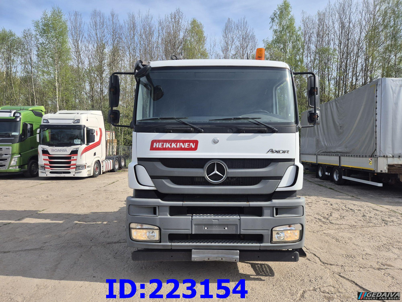 MERCEDES-BENZ Axor 1840 + Crane Epsilon Palfinger PZR601GA - יחידת טרקטור: תמונה 2 MERCEDES-BENZ Axor 1840 + Crane Epsilon Palfinger PZR601GA - יחידת טרקטור: תמונה 2
