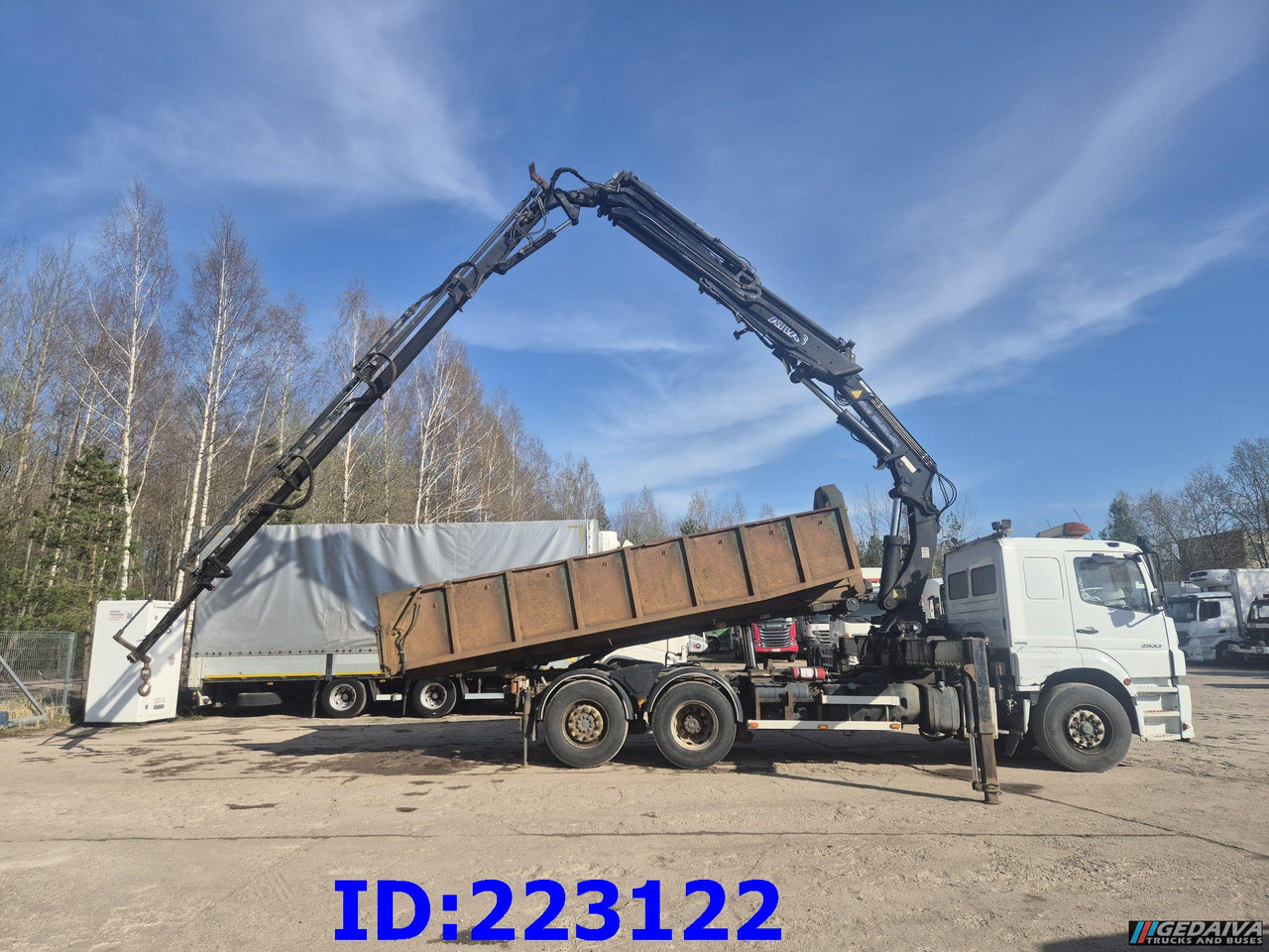 MERCEDES-BENZ Axor 2533 6x2 + Atlas 332.3E Crane - מזהיר: תמונה 5 MERCEDES-BENZ Axor 2533 6x2 + Atlas 332.3E Crane - מזהיר: תמונה 5