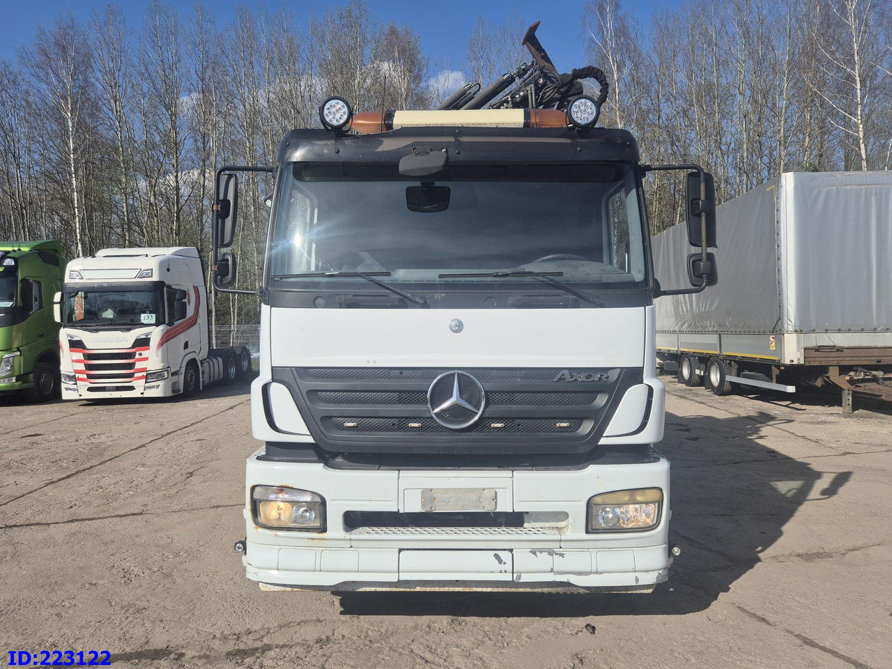 MERCEDES-BENZ Axor 2533 6x2 + Atlas 332.3E Crane - מזהיר: תמונה 2 MERCEDES-BENZ Axor 2533 6x2 + Atlas 332.3E Crane - מזהיר: תמונה 2