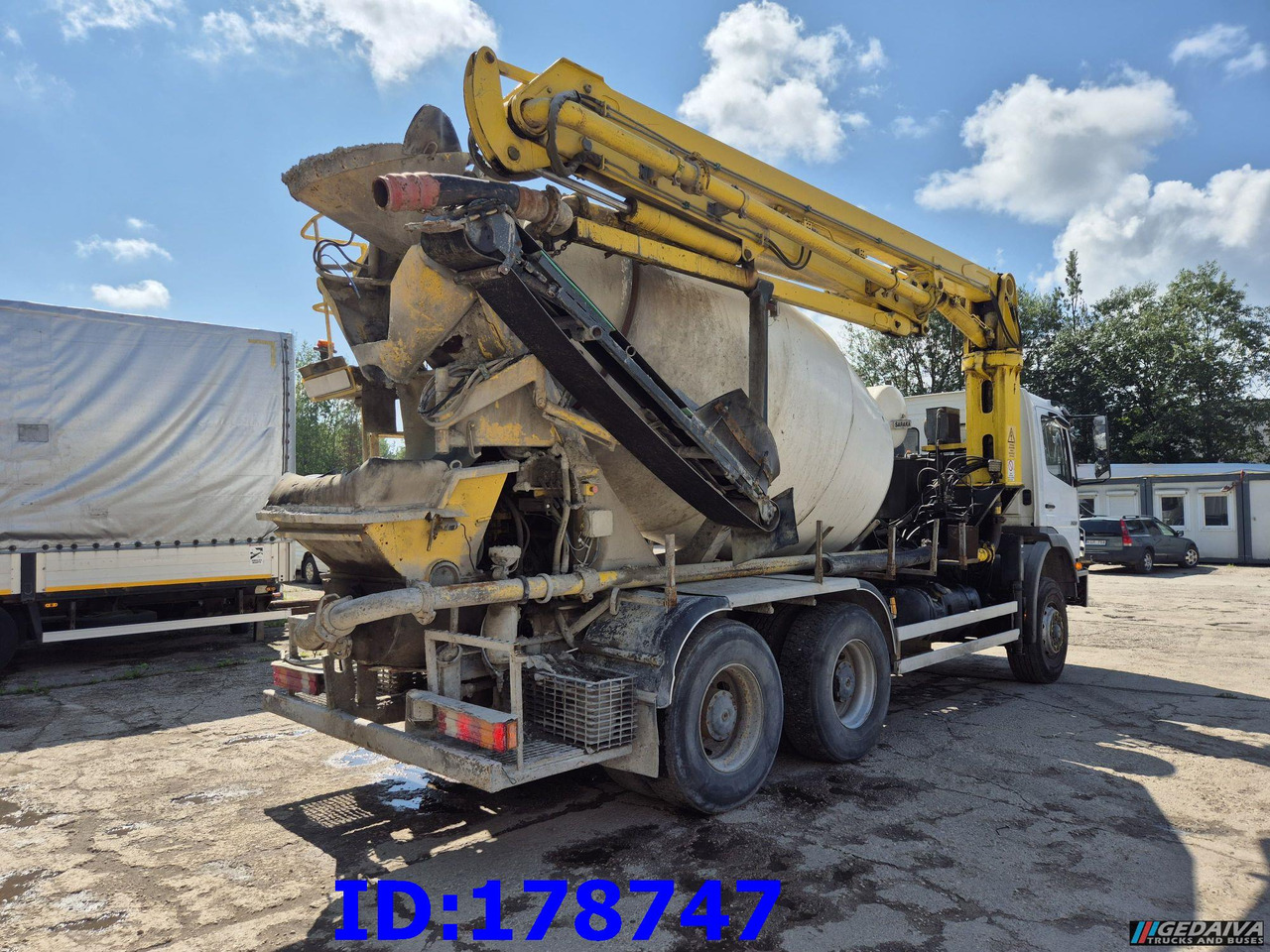 MERCEDES-BENZ Axor 2633 6x4 Schwing 750 - משאית משאבת בטון: תמונה 5 MERCEDES-BENZ Axor 2633 6x4 Schwing 750 - משאית משאבת בטון: תמונה 5