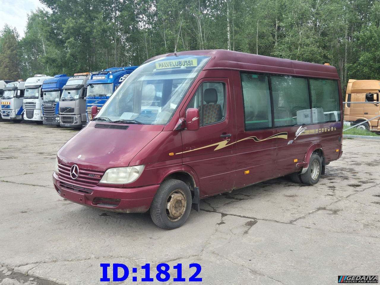 MERCEDES-BENZ Sprinter 413 - 17 Place - מיניבוס, כלי רכב מסחרי לנוסעים: תמונה 3 MERCEDES-BENZ Sprinter 413 - 17 Place - מיניבוס, כלי רכב מסחרי לנוסעים: תמונה 3
