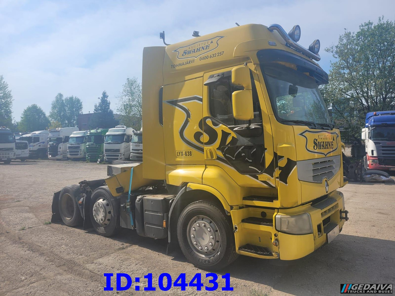 RENAULT Premium 450 6x2 Manual (No gearbox) - יחידת טרקטור: תמונה 1 RENAULT Premium 450 6x2 Manual (No gearbox) - יחידת טרקטור: תמונה 1
