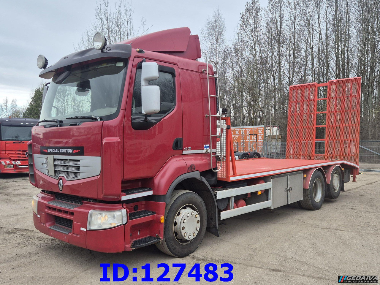 RENAULT Premium 460 6x2 (Steering axel) Euro5 - משאית צד נופל/ שטוחה: תמונה 1 RENAULT Premium 460 6x2 (Steering axel) Euro5 - משאית צד נופל/ שטוחה: תמונה 1