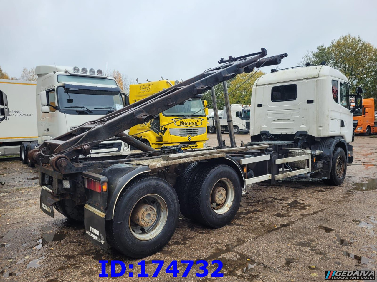 SCANIA 144 - 6x4 - Full Steel - Big Axles - 3 Pedals - משאית מערכת כבלים: תמונה 5 SCANIA 144 - 6x4 - Full Steel - Big Axles - 3 Pedals - משאית מערכת כבלים: תמונה 5