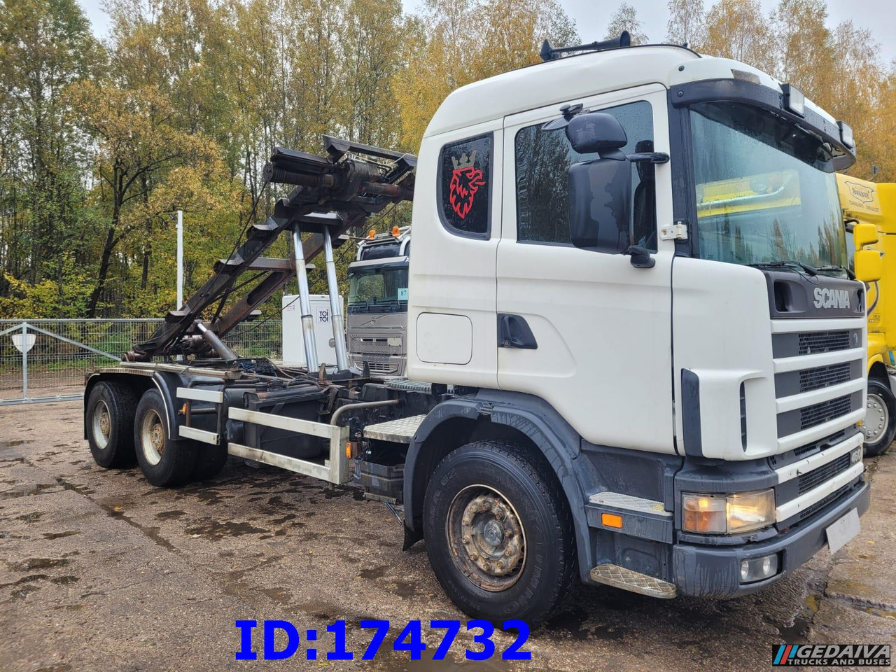 SCANIA 144 - 6x4 - Full Steel - Big Axles - 3 Pedals - משאית מערכת כבלים: תמונה 4 SCANIA 144 - 6x4 - Full Steel - Big Axles - 3 Pedals - משאית מערכת כבלים: תמונה 4