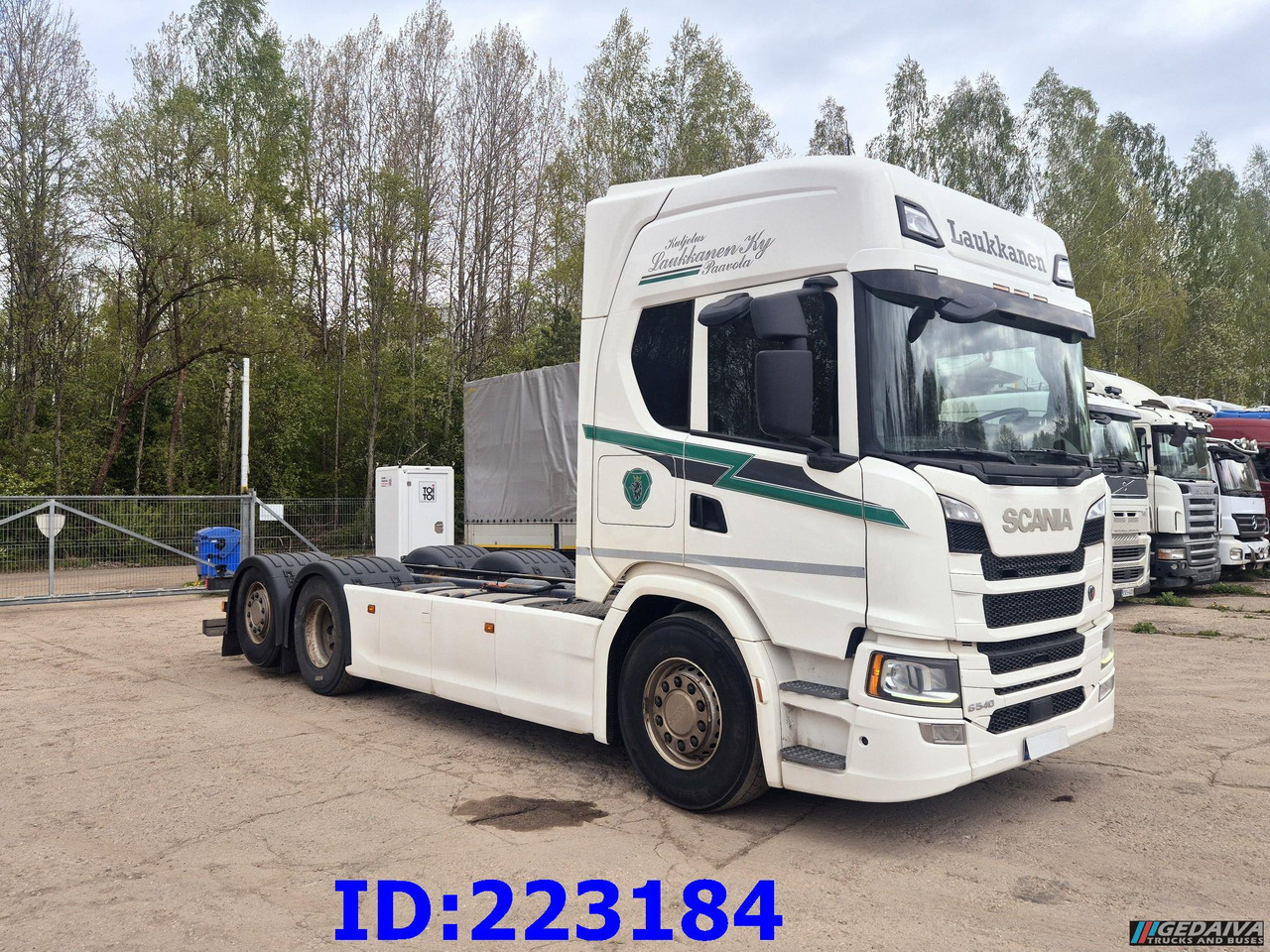 SCANIA G540 6x2 Retarder - משאית עם שלדת תא: תמונה 4 SCANIA G540 6x2 Retarder - משאית עם שלדת תא: תמונה 4