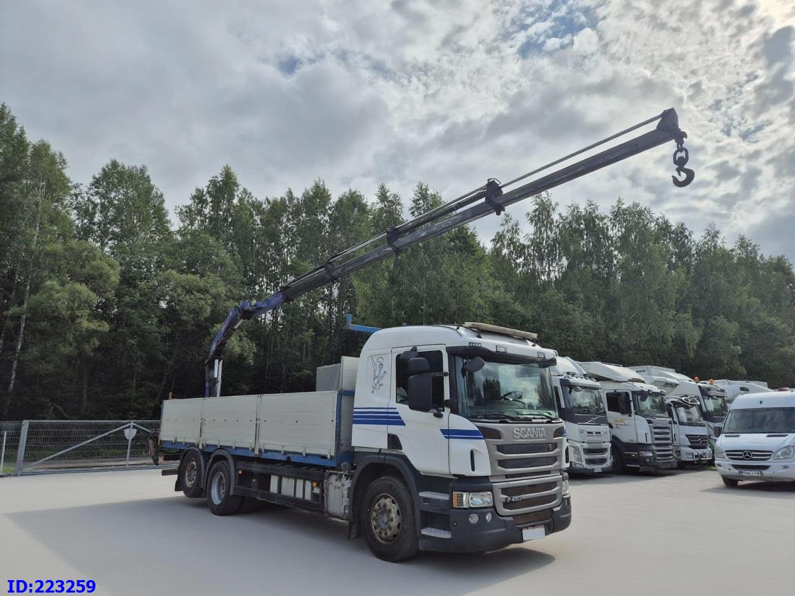 SCANIA P450 6x2 Steering axle Euro6 + PM 13.5SP - משאית צד נופל/ שטוחה: תמונה 1 SCANIA P450 6x2 Steering axle Euro6 + PM 13.5SP - משאית צד נופל/ שטוחה: תמונה 1