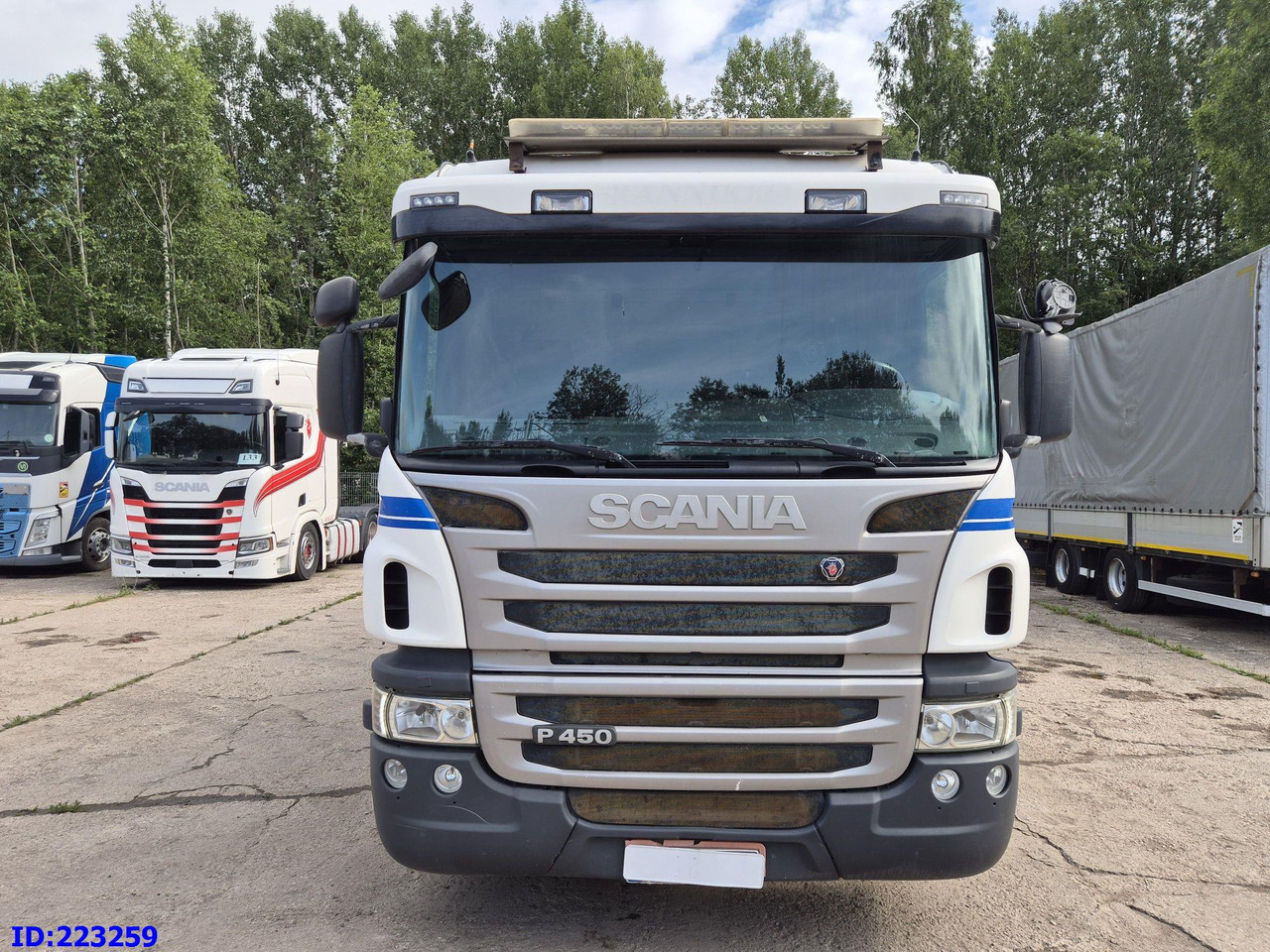 SCANIA P450 6x2 Steering axle Euro6 + PM 13.5SP - משאית צד נופל/ שטוחה: תמונה 2 SCANIA P450 6x2 Steering axle Euro6 + PM 13.5SP - משאית צד נופל/ שטוחה: תמונה 2