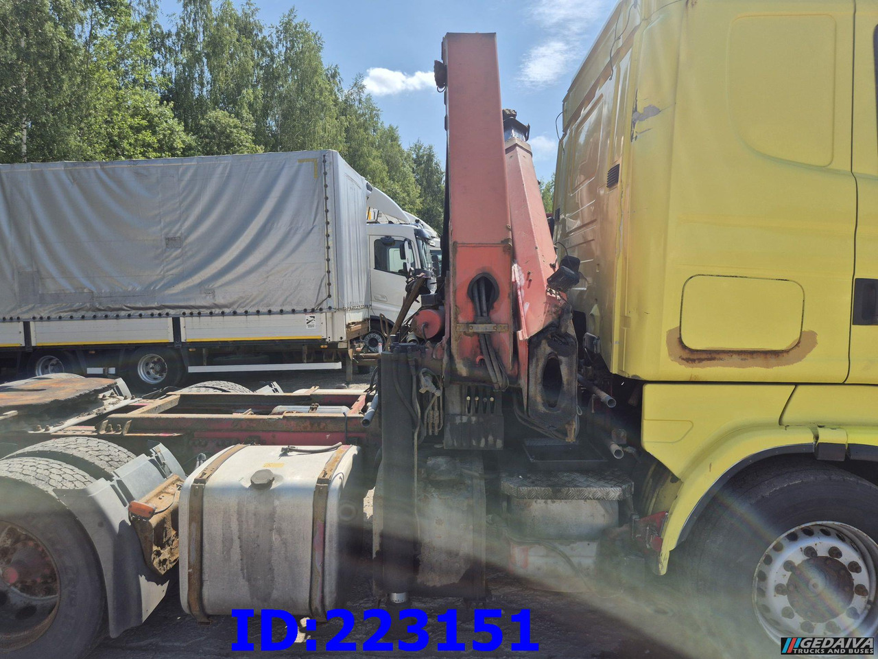 SCANIA R420 6x2 + Crane Palfinger PK23500 + Remote control - יחידת טרקטור: תמונה 5 SCANIA R420 6x2 + Crane Palfinger PK23500 + Remote control - יחידת טרקטור: תמונה 5