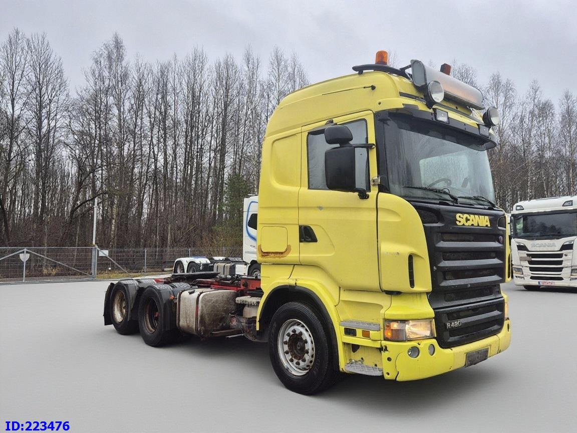SCANIA R420 6x2 Manual 10 tires - יחידת טרקטור: תמונה 1 SCANIA R420 6x2 Manual 10 tires - יחידת טרקטור: תמונה 1