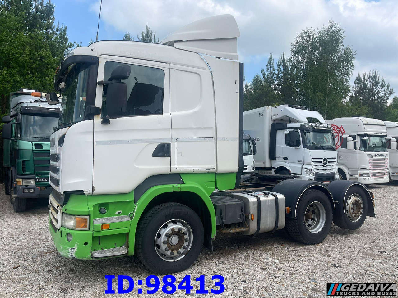 SCANIA R420 6x2 Manual - יחידת טרקטור: תמונה 1 SCANIA R420 6x2 Manual - יחידת טרקטור: תמונה 1
