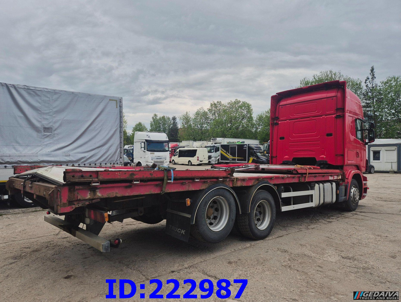 SCANIA R470 6x2 10tyre Manual - משאית צד נופל/ שטוחה: תמונה 4 SCANIA R470 6x2 10tyre Manual - משאית צד נופל/ שטוחה: תמונה 4
