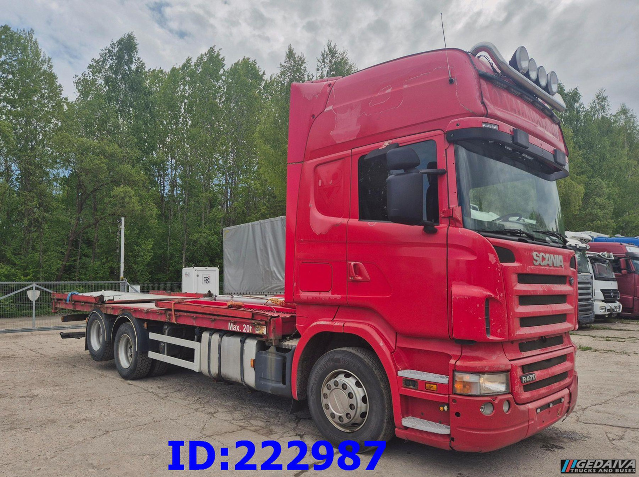 SCANIA R470 6x2 10tyre Manual - משאית צד נופל/ שטוחה: תמונה 4 SCANIA R470 6x2 10tyre Manual - משאית צד נופל/ שטוחה: תמונה 4