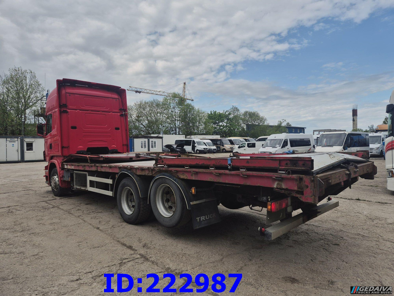 SCANIA R470 6x2 10tyre Manual - משאית צד נופל/ שטוחה: תמונה 5 SCANIA R470 6x2 10tyre Manual - משאית צד נופל/ שטוחה: תמונה 5