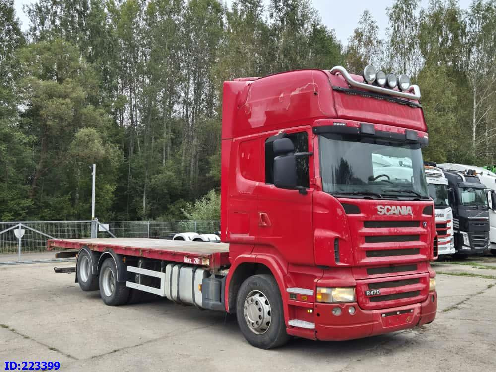 SCANIA R470 6x2 10tyre Manual - משאית צד נופל/ שטוחה: תמונה 4 SCANIA R470 6x2 10tyre Manual - משאית צד נופל/ שטוחה: תמונה 4