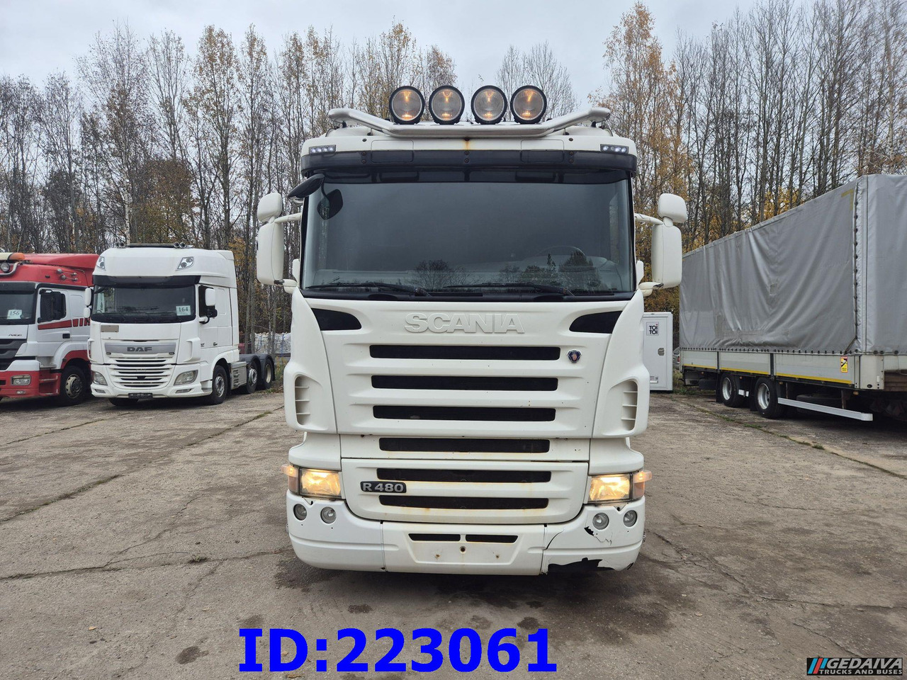 SCANIA R480 6X2 3 Pedals - משאית עם שלדת תא: תמונה 2 SCANIA R480 6X2 3 Pedals - משאית עם שלדת תא: תמונה 2