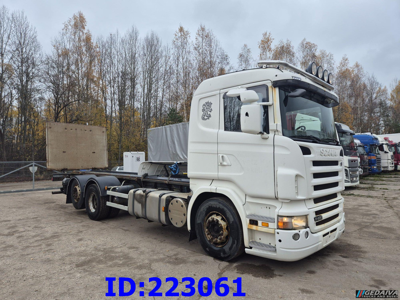 SCANIA R480 6X2 3 Pedals - משאית עם שלדת תא: תמונה 4 SCANIA R480 6X2 3 Pedals - משאית עם שלדת תא: תמונה 4