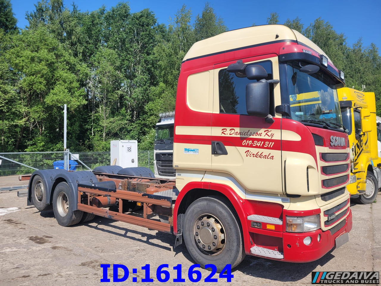 SCANIA R480 6X2 Euro5 Steering axle - משאית עם שלדת תא: תמונה 4 SCANIA R480 6X2 Euro5 Steering axle - משאית עם שלדת תא: תמונה 4