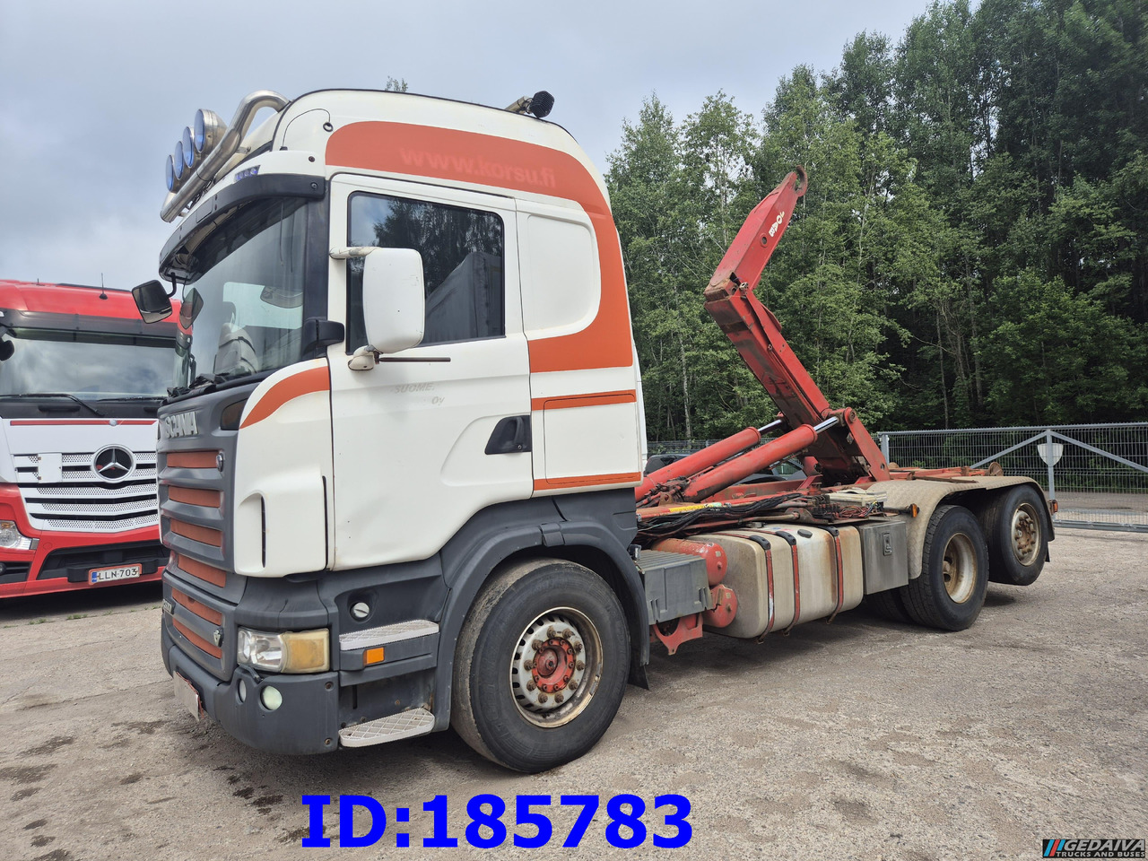 SCANIA R500 6x2 Hook lift - משאית הרמת וו: תמונה 1 SCANIA R500 6x2 Hook lift - משאית הרמת וו: תמונה 1