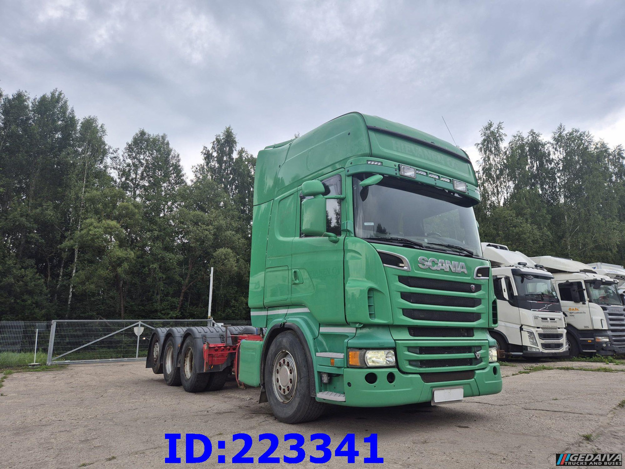 SCANIA R620 - 8x4 - Steering axle - Retarder - משאית עם שלדת תא: תמונה 4 SCANIA R620 - 8x4 - Steering axle - Retarder - משאית עם שלדת תא: תמונה 4