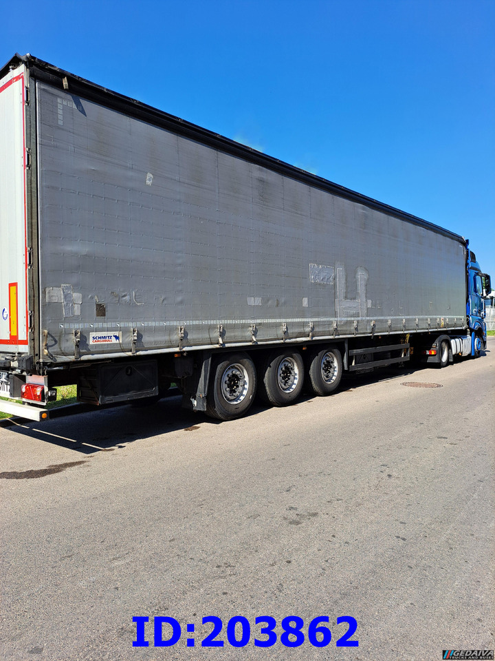 SCHMITZ CARGOBULL - סמיטריילר עם וילונות צד: תמונה 3 SCHMITZ CARGOBULL - סמיטריילר עם וילונות צד: תמונה 3