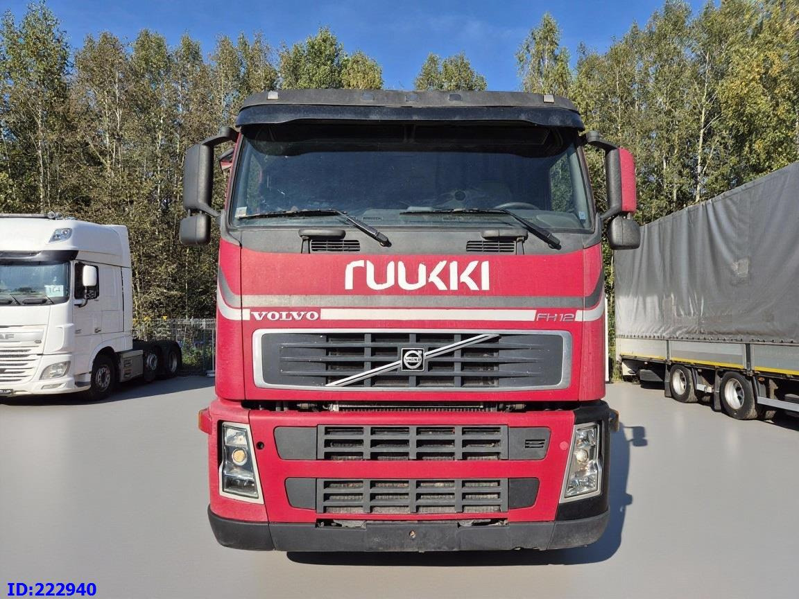 VOLVO FH12 420HP + Crane Palfinger PK9501 - משאית צד נופל/ שטוחה: תמונה 2 VOLVO FH12 420HP + Crane Palfinger PK9501 - משאית צד נופל/ שטוחה: תמונה 2