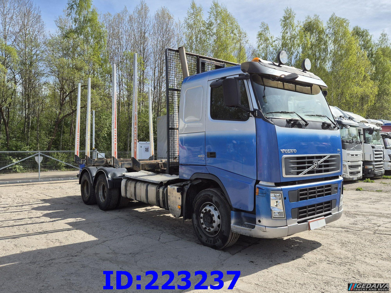 VOLVO FH13 480HP 6x4 - משאית עץ: תמונה 4 VOLVO FH13 480HP 6x4 - משאית עץ: תמונה 4