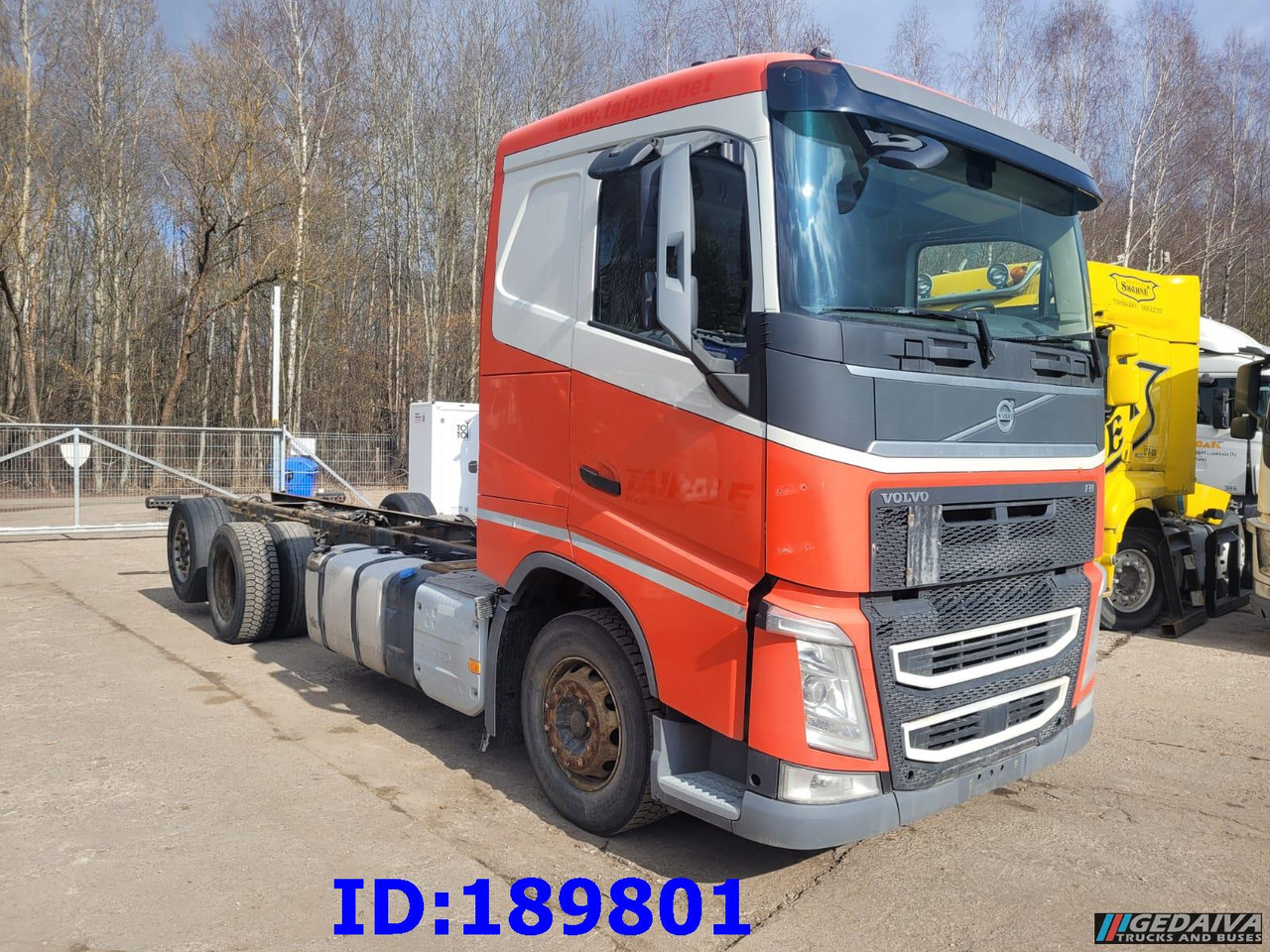 VOLVO FH13 500HP 6x2 Euro6 - משאית עם שלדת תא: תמונה 4 VOLVO FH13 500HP 6x2 Euro6 - משאית עם שלדת תא: תמונה 4