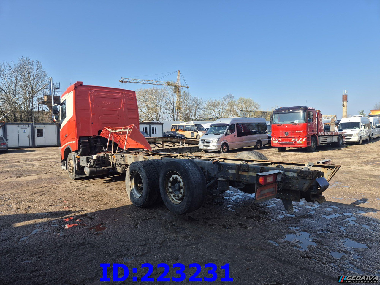VOLVO FH13 540HP 6X2 Euro6 - משאית עם שלדת תא: תמונה 5 VOLVO FH13 540HP 6X2 Euro6 - משאית עם שלדת תא: תמונה 5