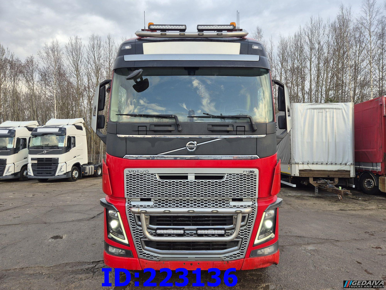 VOLVO FH16 750HP - 8x4 -Big Axles - משאית עץ: תמונה 2 VOLVO FH16 750HP - 8x4 -Big Axles - משאית עץ: תמונה 2