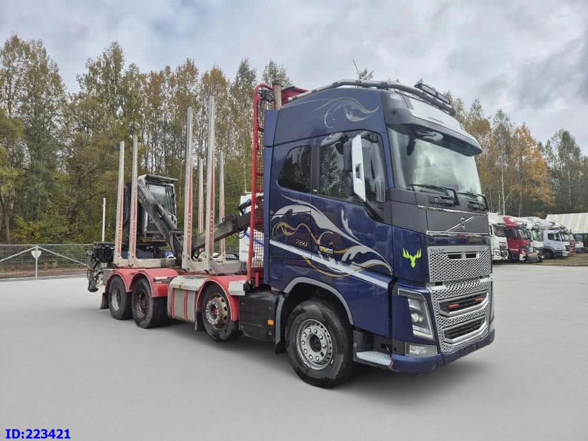 VOLVO FH16 750HP 8x4 + KESLA CRANE - משאית עץ: תמונה 4 VOLVO FH16 750HP 8x4 + KESLA CRANE - משאית עץ: תמונה 4