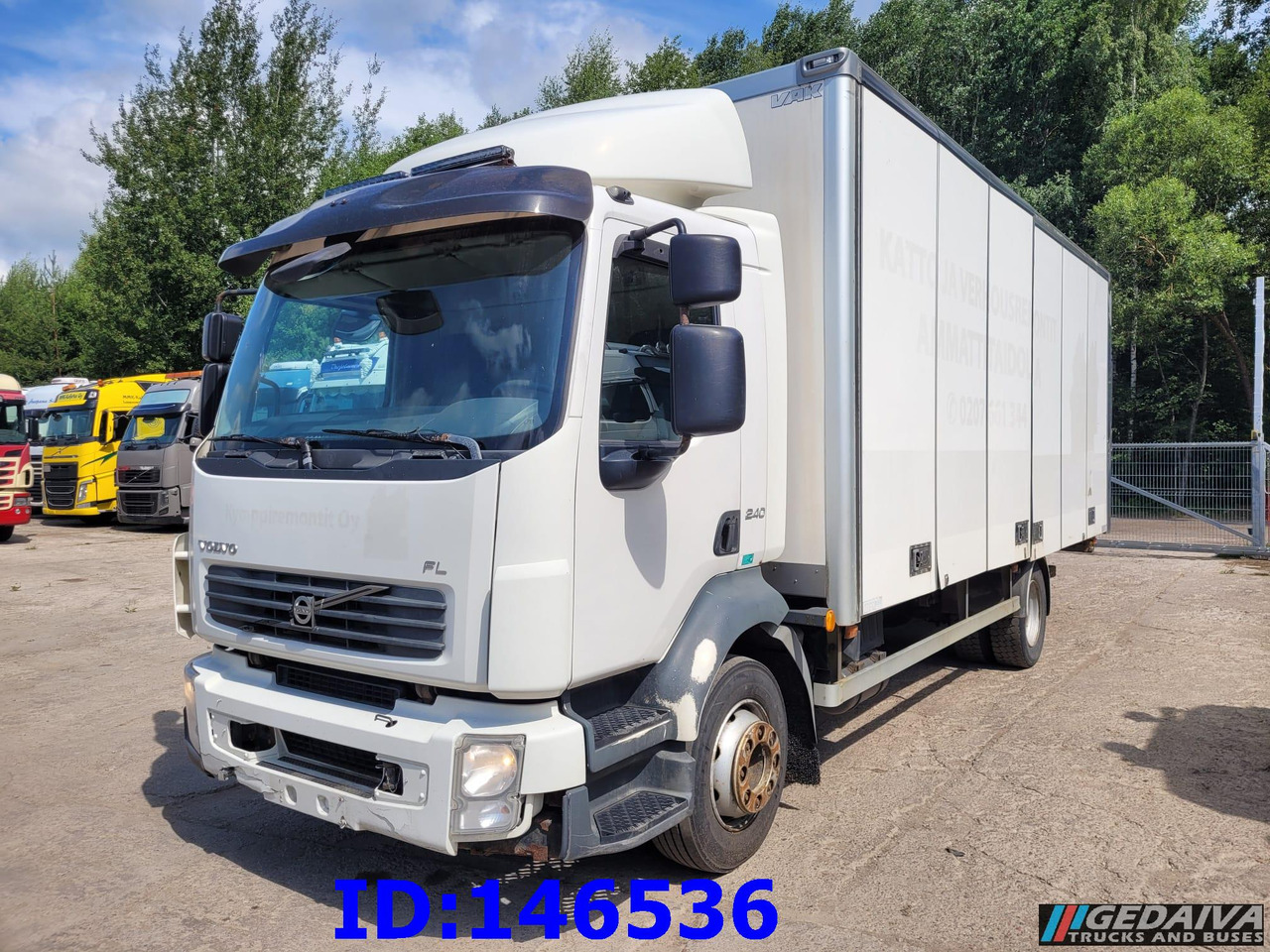 VOLVO FL 240HP - 4x2 - Manual - Euro5 - משאית תיבה: תמונה 1 VOLVO FL 240HP - 4x2 - Manual - Euro5 - משאית תיבה: תמונה 1