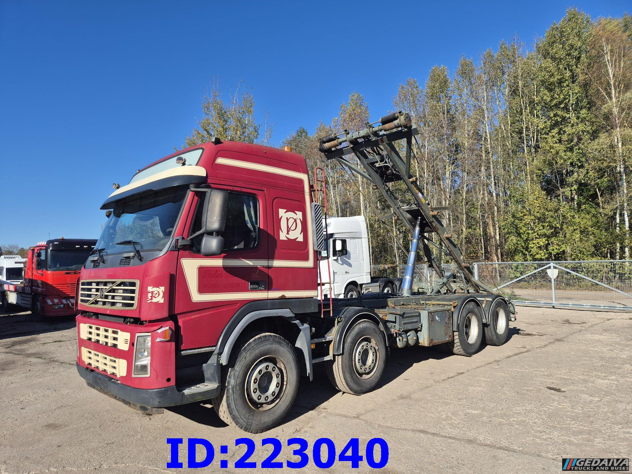 VOLVO FM12 420HP 8x2 - משאית מערכת כבלים: תמונה 1 VOLVO FM12 420HP 8x2 - משאית מערכת כבלים: תמונה 1