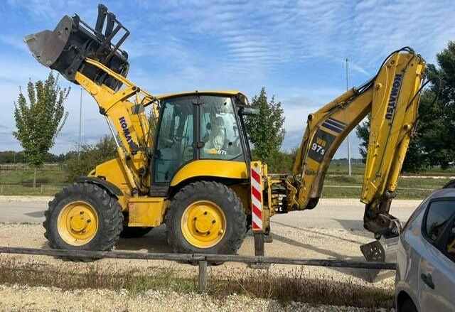 Komatsu WB 97 S - מחפרון: תמונה 5 Komatsu WB 97 S - מחפרון: תמונה 5