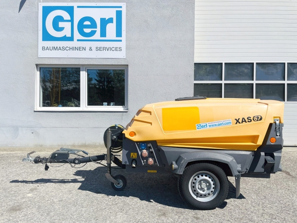 Atlas Copco XAS67 (4057) - מדחס אוויר: תמונה 1 Atlas Copco XAS67 (4057) - מדחס אוויר: תמונה 1