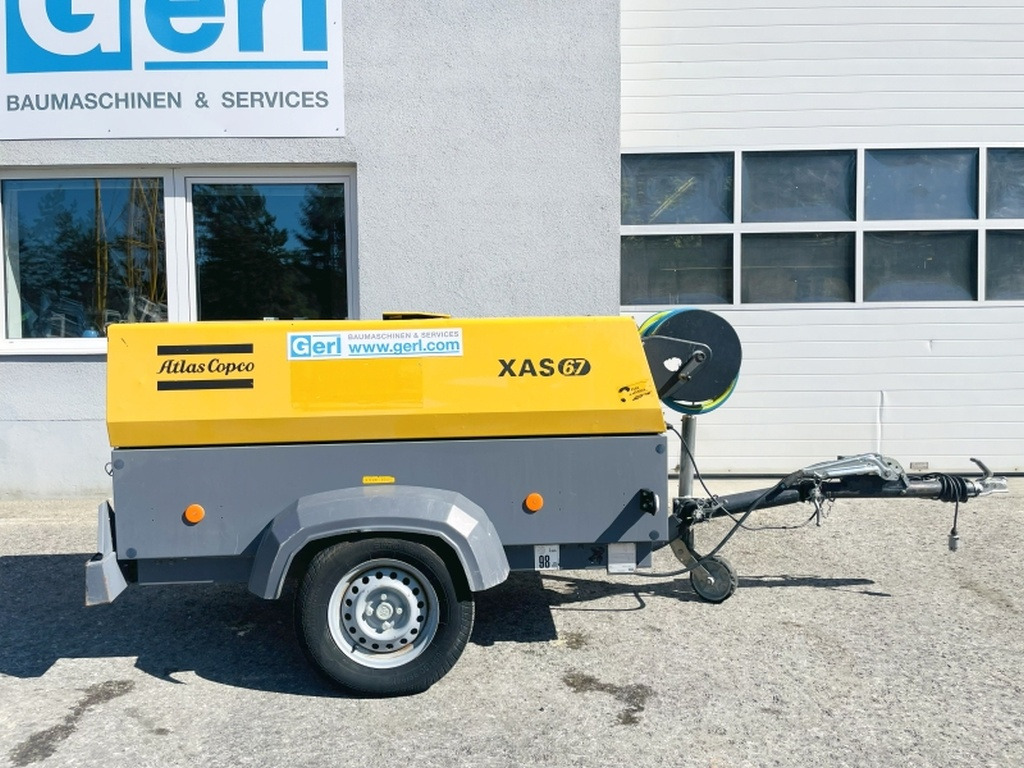 Atlas Copco XAS67 DDG (4061) - מדחס אוויר: תמונה 1 Atlas Copco XAS67 DDG (4061) - מדחס אוויר: תמונה 1