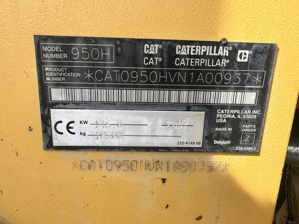 מעמיס גלגלים Caterpillar 950 H (111672): תמונה 7