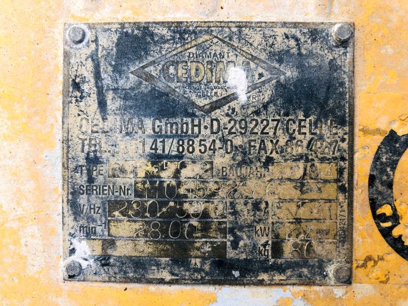 Cedima CTS 59.2 (2603) - ציוד בנייה: תמונה 3 Cedima CTS 59.2 (2603) - ציוד בנייה: תמונה 3