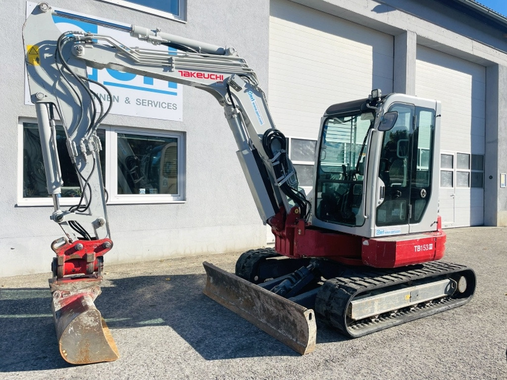 Takeuchi TB153FR (4091) - מיני מחפר: תמונה 4 Takeuchi TB153FR (4091) - מיני מחפר: תמונה 4